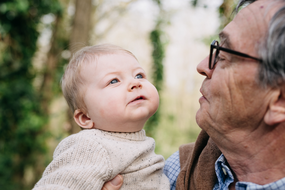 Papi et bébé